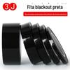 Fita de sombreamento preta PET resistente a altas temperaturas tela de LED fita bloqueadora de luz janela à prova de espiões resistente ao desgaste fita de face única