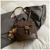 Moda Primaveral 2026 Bolso Sencillo Nuevo Bolso Pequeño de Hombro para Chica con Estilo Mochila Retro Casual