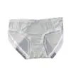 Calzones de Seda de Hielo para Mujer, Sin Costuras, de Cintura Media, Levanta Glúteos, con Ribete de Encaje Sexy, Transpirables, de Algodón Puro, Antibacterianos, Tallas Grandes para Mujer