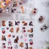 Cyansea Popular Paquete de Emoticonos Transfronterizos Lindos Gatos Mascotas Pegatinas para Uñas Arte de Uñas DIY Funda de Teléfono Pegatina para Lente de iPad