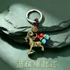 Llavero de Oveja de Dinero con Dibujo de Aleación Retro, Oveja Inacabada del Zodiaco Doce, Colgante de Moneda de Cobre, Llavero de Coche Estilo Chino