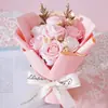 Nuevos Mini Ramos de Flores, Girasoles, Claveles, Rosas, Flores de Jabón, Flores Artificiales, Flores Secas, Regalos Transfronterizos para el Día de San Valentín