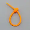 Cuerda de silicona brida de silicona cable de silicona extensible suave cordón para llavero material para colgante de bolsa de juguete de muñeca DIY