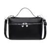 Bolso Cruzado Minimalista de Hombro Único con Textura Estilo Occidental 2025 Otoño Nuevo de Moda Nicho Moda Bolso de Mano Cuadrado Pequeño
