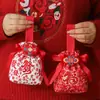 Bolsa de Regalo de Año Nuevo para Niños 2026 Año del Caballo, Caja de Dulces de Mano, Bolsa de Regalo, Bolsa de Dulces del Festival de Primavera, Bolsa de Bendición para Bodas