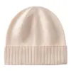 Gorro de cachemira, unisex, cálido para invierno, tejido grueso, adecuado para actividades al aire libre, ciclismo y para proteger los oídos del frío.