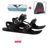 Cross border venda quente snowboard sapatos MiniSki Patins, sapatos de esqui, esportes ao ar livre, mini snowboard vestível
