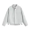 Chaqueta de rayas con bloques de color retro, estilo dos piezas falsas, para hombre y mujer, marca moderna estilo americano, chaqueta/cárdigan holgado diseño para pareja