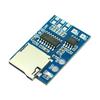 Placa decodificadora MP3 con tarjeta TF, módulo de decodificación, fuente de alimentación de 3.75V, con salida mixta mono de 2W, con reproducción con memoria
