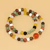 Pulseira Série Colorida DIY Multi Esferas Especificações 0.6 Design Fresco Contas Retrô Pulseira Versátil Acessórios