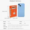 Portatarjetas AirTag bestseller transfronterizo, tarjetero anti-escaneo RFID con múltiples ranuras para tarjetas, portatarjetas ultrafino con patrón de fibra de carbono, personalizable