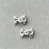Mini Grampo de Cabelo Flor Pérola Laço para Pelo de Animal Acessórios de Roupa Meias Acessórios para Joias DIY Acessórios para Mala