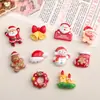 Acessórios de Resina Desenho Animado DIY Joias 11 Natal Cola de Chantilly Grampos de Cabelo Capas de Celular Fivelas de Sapato Pingentes de Chaveiro