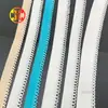 Banda Elástica de 2.0 cm y 8 Dientes para Calcetines de Malla, Pantalones de Malla, Trajes de Baño, Medias, Adorno de Encaje, Banda Tejida de Seis Dientes