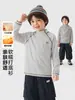 Ropa interior base para niños de Europa del Este, ropa cálida de invierno, nueva ropa para niños, top de invierno para bebé, camiseta de manga larga, estilo moderno
