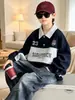 Roupas Infantis Zhilili Moletom 100% Algodão para Meninos 2026 Outono Novo Manga Longa para Crianças Bebês Meninos Roupas de Primavera e Outono