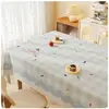El mantel de comedor dopamina es impermeable, resistente al aceite, lavable y resistente al calor. El mantel de mesa de PVC tiene un tacto de lujo ligero y de alta gama, adecuado para la mesa de centro de la sala de estar.