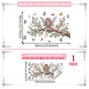 Pegatinas de Pared Personalizadas Transfronterizas con Hadas del Árbol de Cerezo para Habitaciones Infantiles, Salas de Estar y Dormitorios, Decoración del Hogar Autoadhesiva