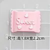 Crânio Estéreo 3D Elfo Coelho Pequeno Bonito Cola Macia Patch Decorativo Desenho Animado Furo DIY Fivela de Sapato Caixa de Armazenamento Acessórios de Joias