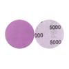 Lixa Roxo com Dorso de Veludo 2 polegadas Lixa Autoadesiva para Remoção de Ferrugem em Metal, Polimento, Lixa para Flockagem, Disco de Polimento, Papel Abrasivo