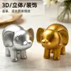 Elefante Geométrico de Resina Decoração para Casa Artesanato para Sala de Estar e Escritório, Decoração Criativa para Mesa, Amazon Transfronteiriça