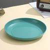 Prato de palha de trigo 22,5cm cor nova prato de jantar doméstico plástico prato conjunto de louças fornecimento transfronteiriço Amazon