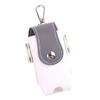 Chaveiro de Golfe de Couro PU Estilo Coreano Mini Bolsa Pequena para Bolas Pequena Bolsa de Cintura Pequena Bolsa para Bolas Acessório Bolsa Chaveiro