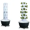 Sistema de Cultivo Aeropônico Rotativo de Coluna 6P6 Equipamento Hidropônico Cultivo Sem Solo de Vegetais Orgânicos, Flores e Frutas