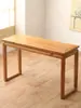 Mesa Taburete de Madera Maciza para Guqin Nuevo Estilo Chino Mesa de Resonancia para Qin Madera de Olmo Viejo Mesa Antigua para Guzheng Caligrafía Mesa Sinología Mesa de Ceremonia del Té
