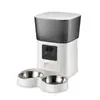 Conjunto completo de alimentadores automáticos inteligentes para gatos e cães, de grande capacidade, com vídeo remoto, temporizador e controle quantitativo