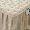 2024 Nueva Falda de Cama Estilo Princesa Pieza Única Colcha Acolchada Engrosada Cubierta Antipolvo Juego de Tres Piezas Cubierta de Falda de Cama con Encaje