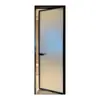 Porta de Banheiro Dream Glass Ultra-Estreita, Porta de Engenharia de Vidro Longa, Porta de Banheiro/Vaso Sanitário de Liga de Magnésio Titânio Atacado