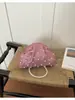 Bolsa de Concha de Perla de Verano 2026 Estilo Nuevo Fresca y Artística Bolso de Cadena de un Solo Hombro para Mujer Versátil Bolso de Noche Plegado