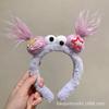 Otoño e Invierno Nuevo Diadema de Felpa de Oso Fresa para Lavar la Cara, Diadema de Presión para el Cabello, Linda Diadema, Accesorios para el Cabello de Oso Peludo para Mujer