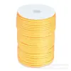 Paquete de 100m Paracord de 7 Hilos para Exteriores 4mm Hilo para Tejer Pulseras de Paracord Entusiastas Militares Paracord de Supervivencia de 7 Hilos