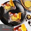 Nueva bolsa de empaquetado crujiente de copos de nieve, bolsa de empaquetado para pastel de luna de mediados de otoño, bolsa de 50 g/100 g, bolsa sellada para máquina de postre crujiente de yema de huevo con forma de corazón.
