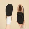 Zapatos de algodón invierno nuevos engrosados zapatos de algodón del viejo Pekín zapatos de mujer forrados de felpa cálidas botas de nieve para ancianos botas de algodón zapatos de madre