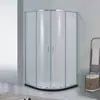 Exportación de Comercio Exterior Ventilador de Arco Forma de Abanico Mampara de Vidrio para Ducha Baño Baño Separación Seco y Húmedo Cabina de Ducha Integrada