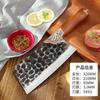 Gufa Longquan Cuchillo de Cocina Forjado de Acero Inoxidable Cuchillo para Huesos Patrón Martillado Cuchillo para Cortar Cuchillo de Cocina Cuchillo para Cortar Cuchillo para Carne de Cocina