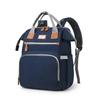 Bolsa de momia transfronteriza tela Oxford 900D repelente al agua multifuncional bolsa para madre y bebé Baoma saliendo gran capacidad bolsa para madre para mujeres