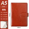 Cuaderno de Negocios a5 al por mayor simple de cuero bloc de notas logo personalizado registro de reunión de oficina b5 en stock cuaderno
