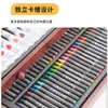 Set Chiyuan de 175 Piezas Caja de Regalo de Madera Set de Pinceles Pincel de Pintura Artística Caja de Regalo con Cuaderno Caja de Herramientas de Arte