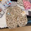 26 Pantalones Jogger de Estampado de Gatos de Moda Primavera/Verano Estilo Coreano Versátiles de Corte Ajustado Moda Lindo Caricatura Versátil