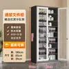 Archivero de Gama Alta, Gabinete de Metal, Gabinete de Oficina con Cerradura, Gabinete de Almacenamiento Multicapa Gris y Blanco, Archivero, Gabinete de Almacenamiento