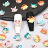Adesivos de decoração de unhas girl bubble art de unhas tridimensionais cartoon fofo resina DIY coração de menina joias misturadas atacado