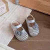 Novedad Primavera y Verano 2026 Sandalias Caladas de Moda para Bebé Niña Estilo Coreano con Lazo Zapatos de Malla de Princesa Calzado Infantil Sandalias