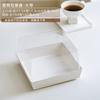 Caja de Embalaje para Pastel de 4 Pulgadas 5 Pulgadas Caja Transparente para Postre Baking West Point