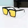 Gafas de Sol de Diseñador de Lujo Polarizadas Moda Unisex Gafas de Sol Cuadradas Retro Protección UV400 Retro Ft0764