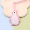 Pinguim de Desenho Animado de Couro da Moda e Simples, Pingente de Couro para Bebê para Bolsas e Roupas, Recheado com Algodão