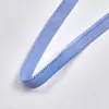 Em Estoque 1cm Elástico Colorido Floral para Lingerie, Acabamento Elástico de Renda, Elástico com Borda Floral Feito à Máquina